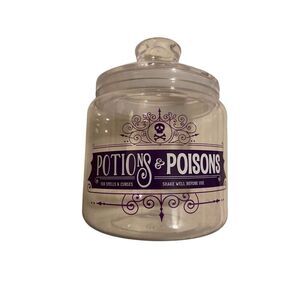 Halloween Potions Storage Spooky Container Home Decor Art Crafts Goth Gothic